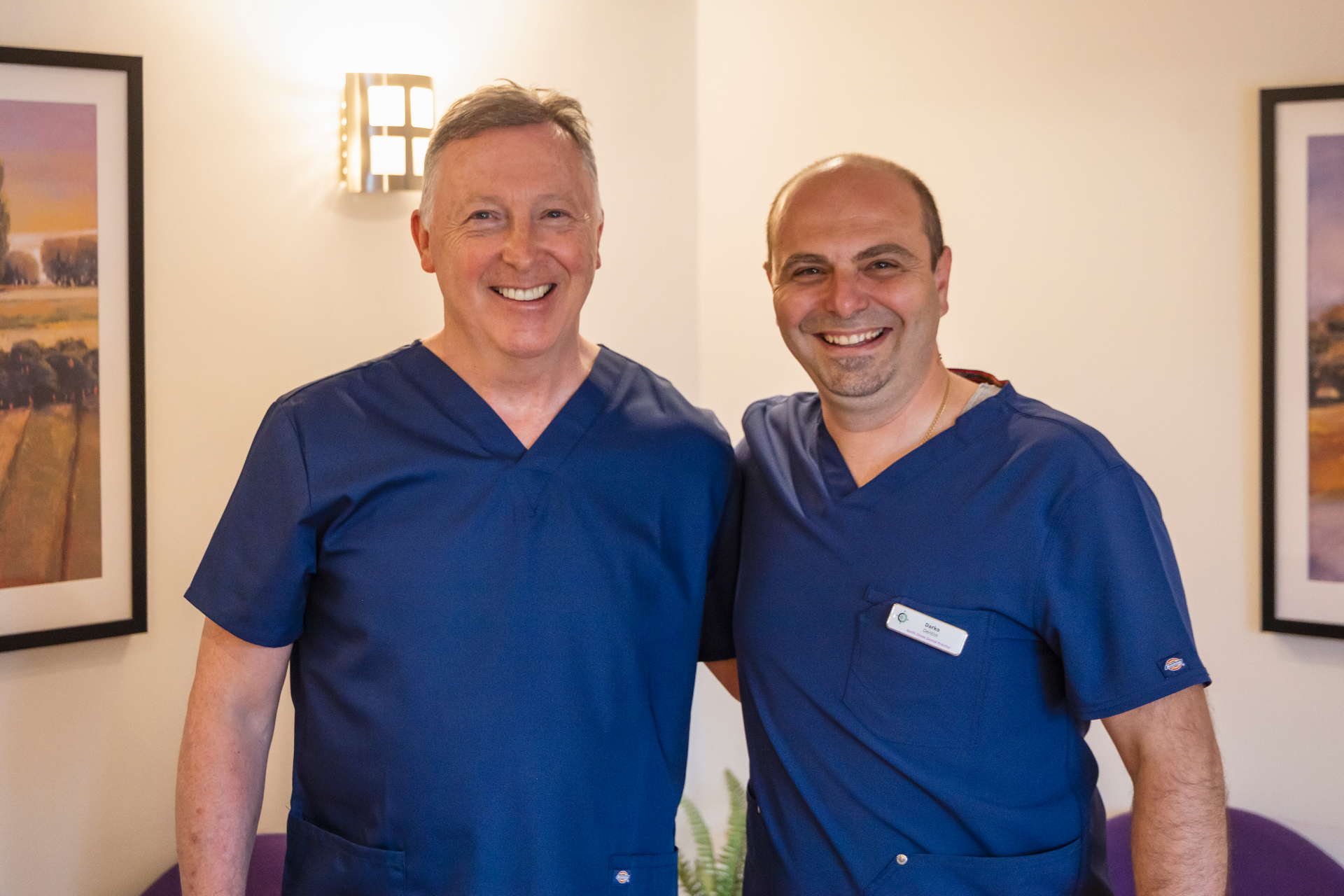 Dr Liam Fitzpatrick and Dr Darko Bezhoski, lead dentists at North Street Dental Practice in Bourne, Lincolnshire
